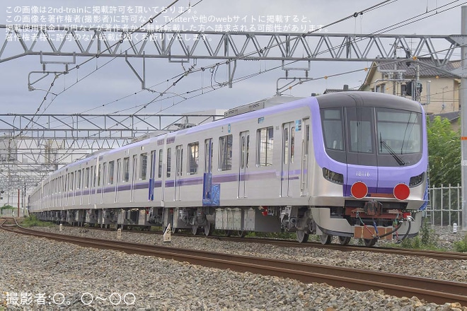 【メトロ】18000系18116F出場甲種輸送