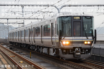 【JR西】223系V7編成 網干総合車両所本所出場試運転(202509)