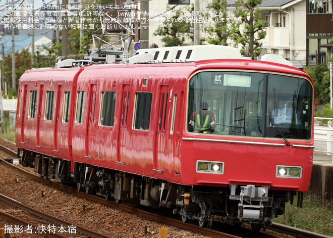 【名鉄】6800系6831F舞木検査場出場試運転 を不明で撮影した写真