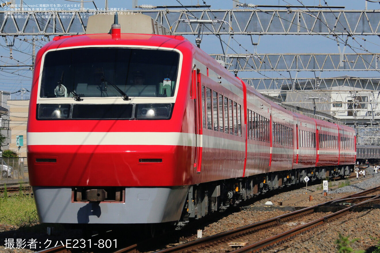 【東武】200系207F(1800系カラー) 南栗橋工場出場試運転の拡大写真