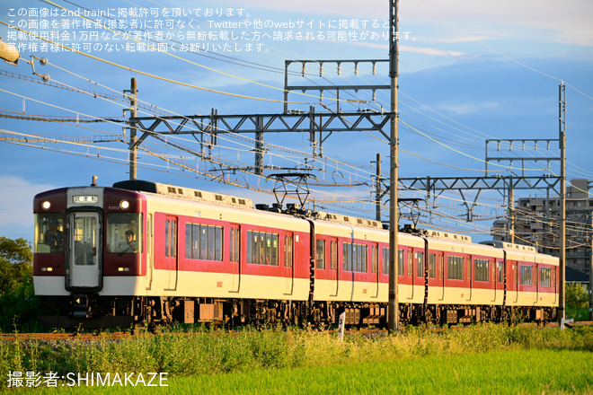 長太ノ浦～楠間で撮影された【近鉄】5200系 VX02塩浜検修車庫出場試運転