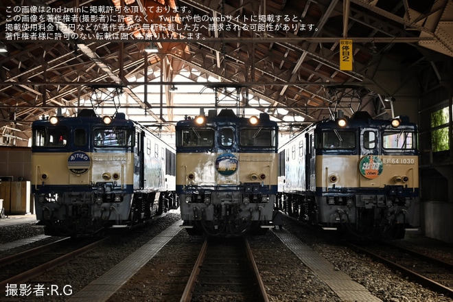 長岡駅で撮影された【JR東】「機関車大集合撮影会@長岡」開催
