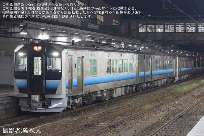 【JR東】リゾートしらかみ4・5号がGV-E400-19+GV-E401-19+GV-E402-19で代走を不明で撮影した写真