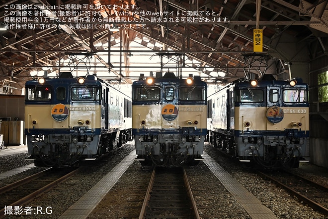 長岡駅で撮影された【JR東】「機関車大集合撮影会@長岡」開催