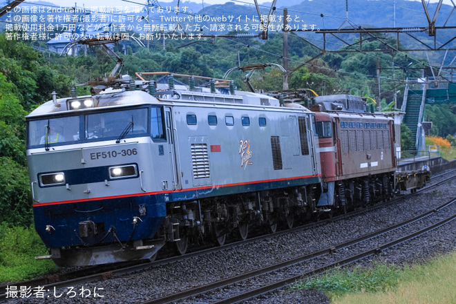 【JR貨】EF81-406が北九州貨物ターミナルへ回送