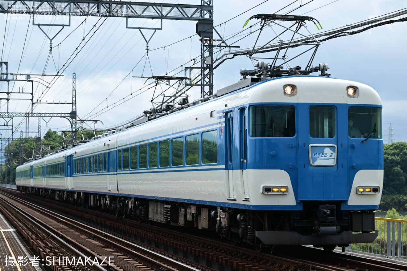 【近鉄】15200系 PN07+PN08+PN09 あおぞらII3重連  の拡大写真