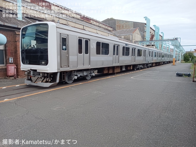小倉総合車両センターで撮影された【JR九】「小倉工場鉄道ランド」にてE501系K752編成が目撃