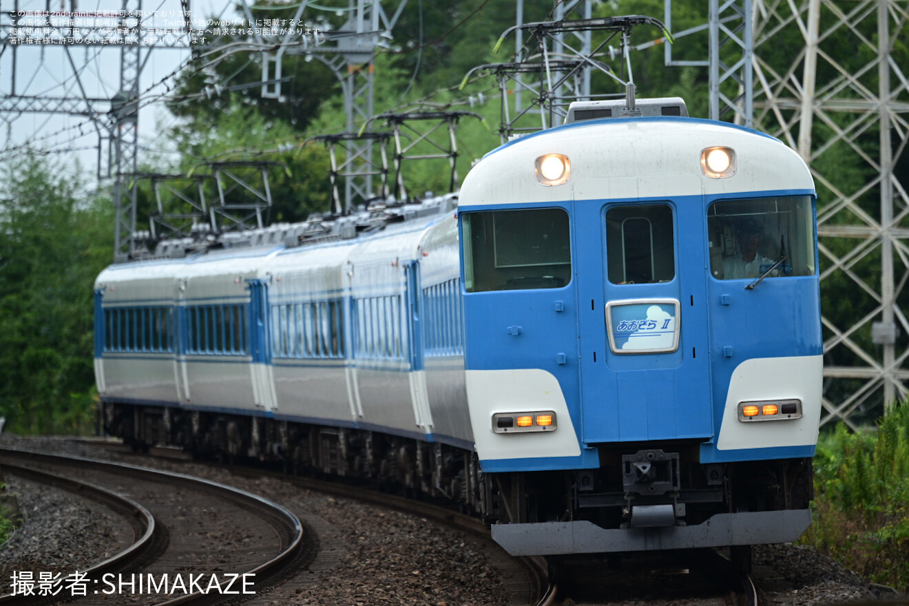 【近鉄】15200系 PN07+PN08+PN09 あおぞらII3重連  の拡大写真