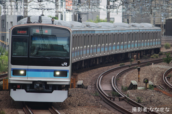 恵比寿～渋谷間で撮影された【JR東】E231系ミツK3編成 東京総合車両センター出場