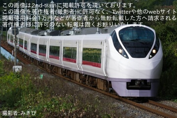 【JR東】E657系カツK17編成郡山総合車両センター出場回送