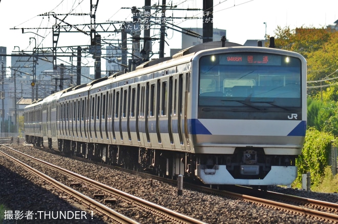 【JR東】E531系K407編成が大宮総合車両センター東大宮センターから回送