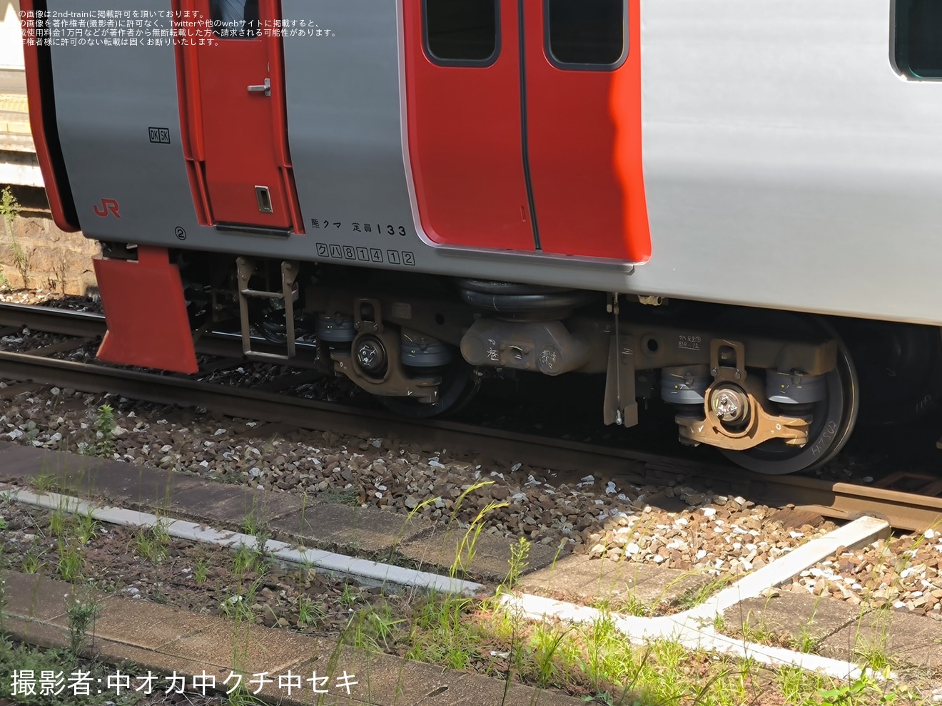 【JR九】 815系NT012編成小倉総合車両センター出場の拡大写真