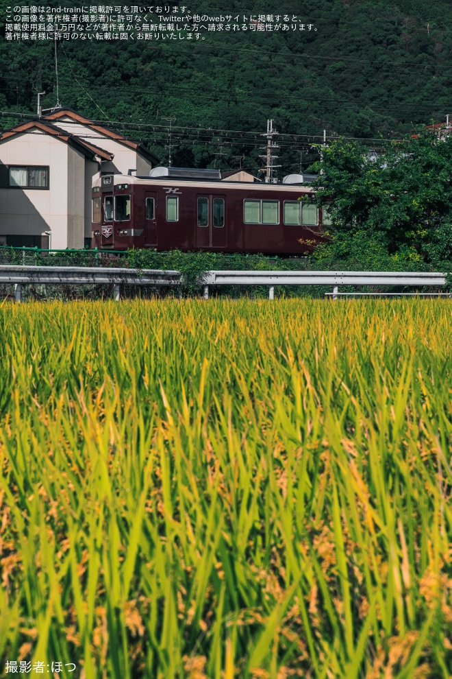 【阪急】6300系デビュー50周年記念装飾車両運行開始を不明で撮影した写真