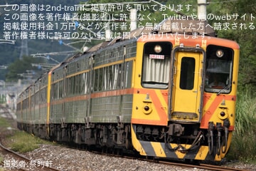 【台鉄】DR3100形を使用した臨時列車が運転