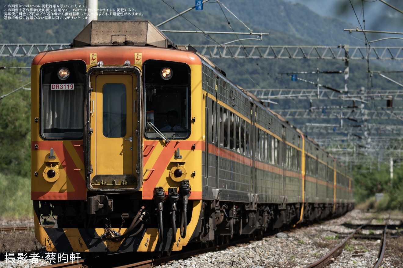 【台鉄】DR3100形を使用した臨時列車が運転の拡大写真