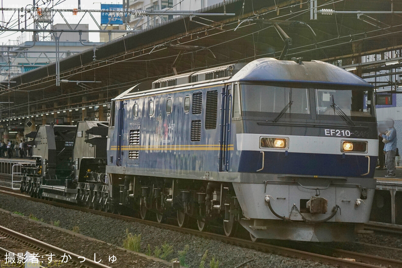 【JR貨】シキ850が安治川口へ回送の拡大写真