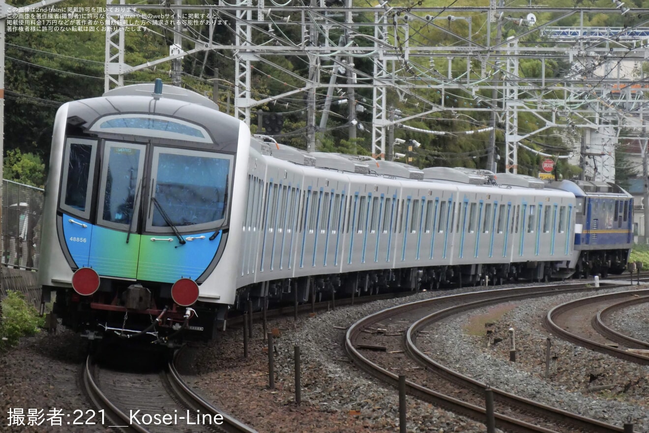 【西武】40000系48156F 甲種輸送の拡大写真