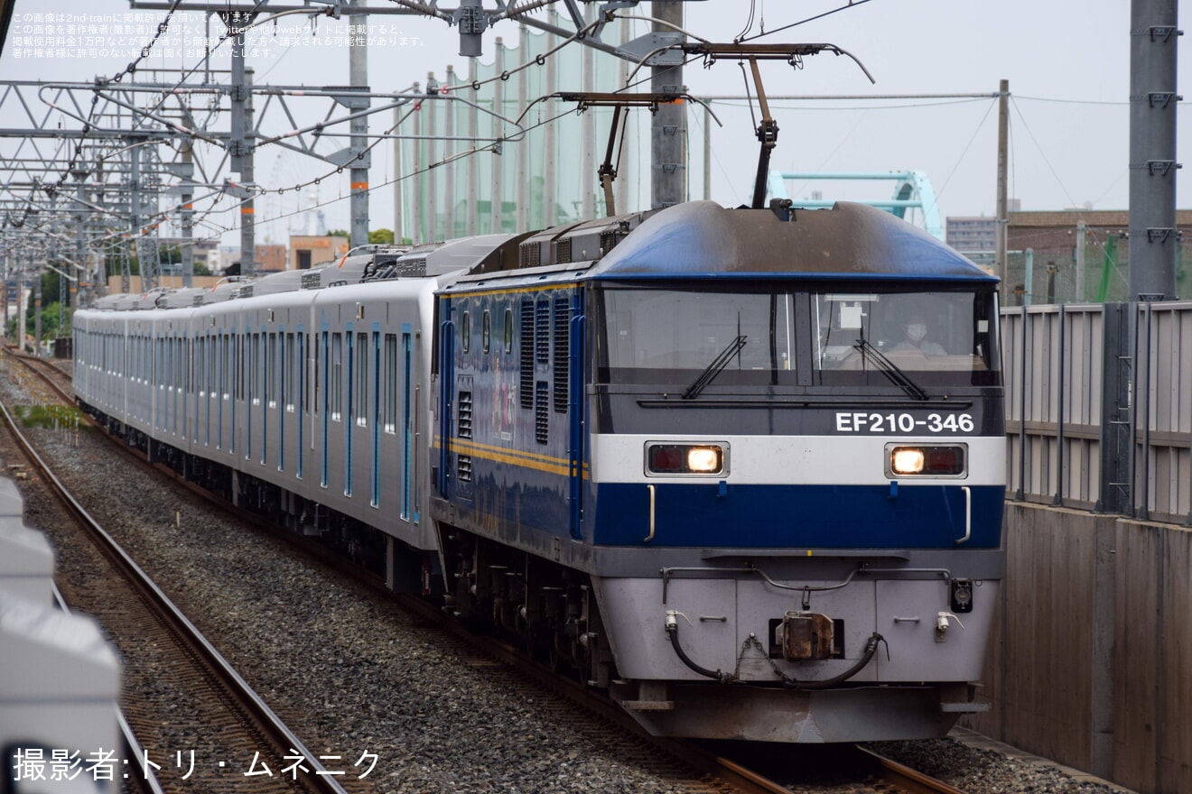 【西武】40000系48156F 甲種輸送の拡大写真