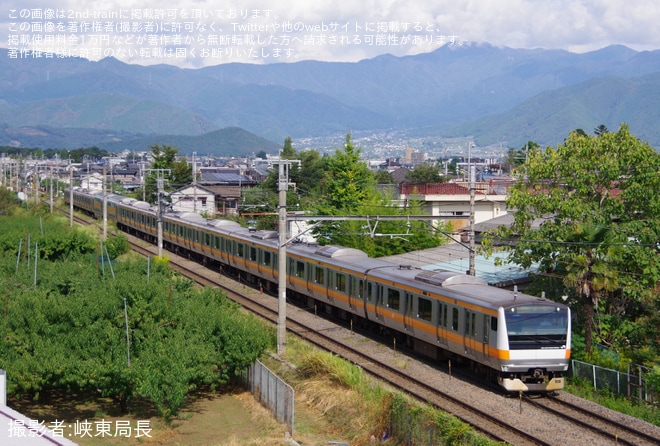 を春日居町付近で撮影した写真