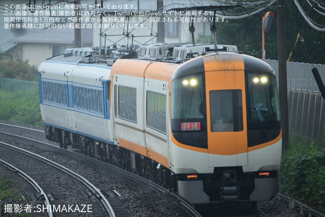 津新町～南が丘間で撮影された【近鉄】15200系PN07+22600系AT61 高安へ回送
