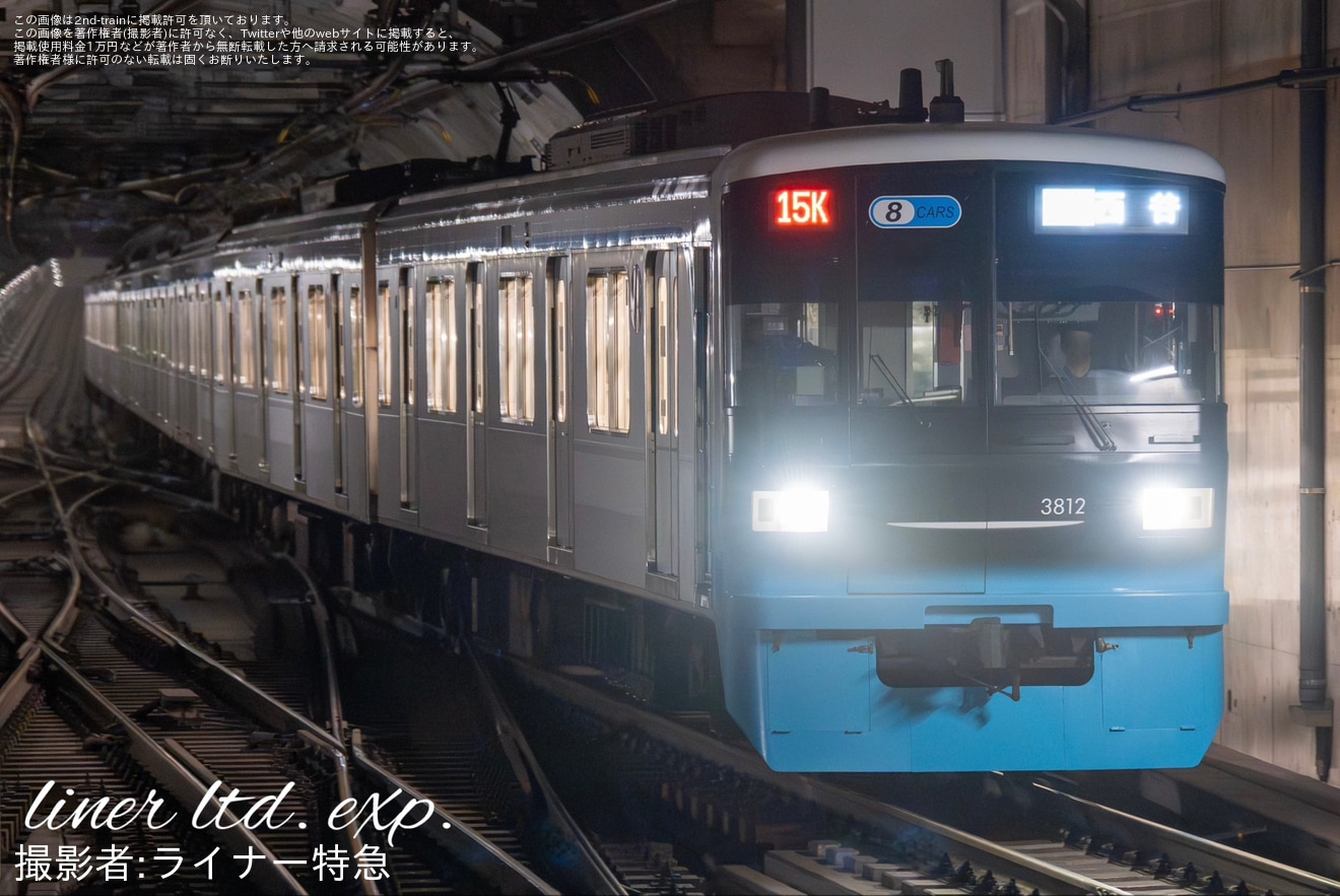 【東急】3000系3112F(リニューアル車)が初めて相鉄線への拡大写真