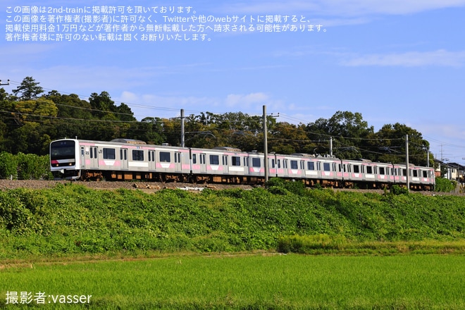 【JR東】「栗と緑の秋さんぽ号」乗車ツアーに伴う回送列車運転