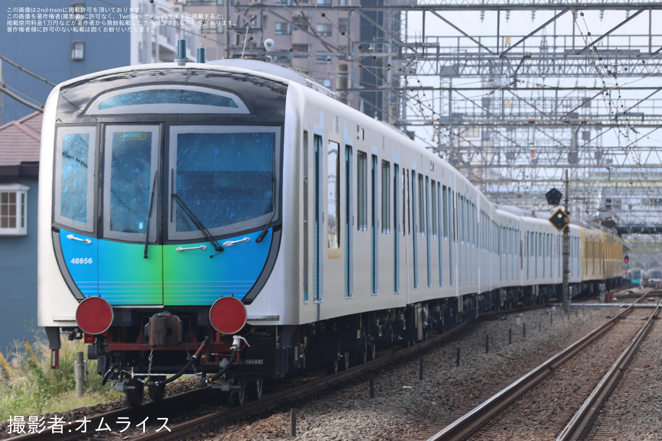 【西武】40000系48156F 甲種輸送の拡大写真