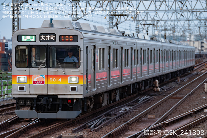 【東急】大井町線が二子玉川折り返しでで運転を不明で撮影した写真