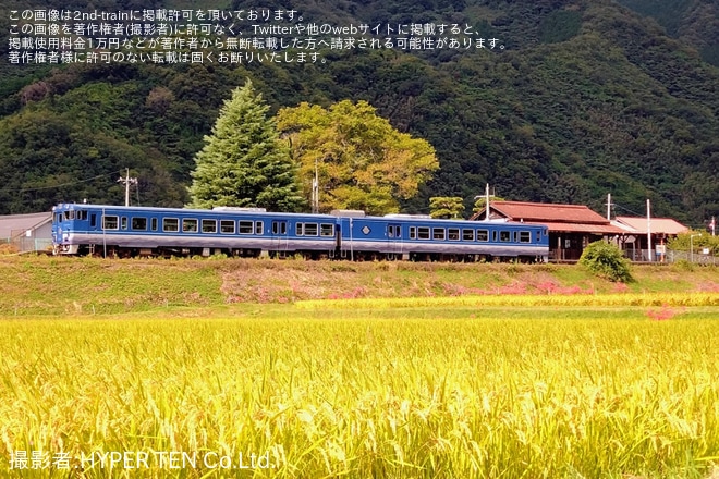 【JR西】「あめつち～秋の因美線～」を運行