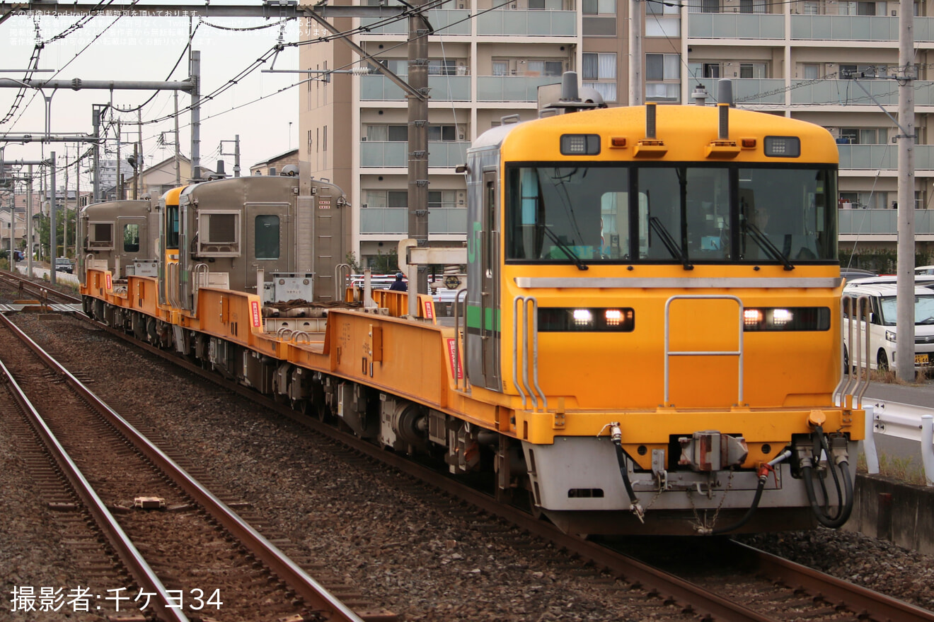 【JR東】キヤE195系ST-14編成+ST-13編成高崎工臨返空の拡大写真