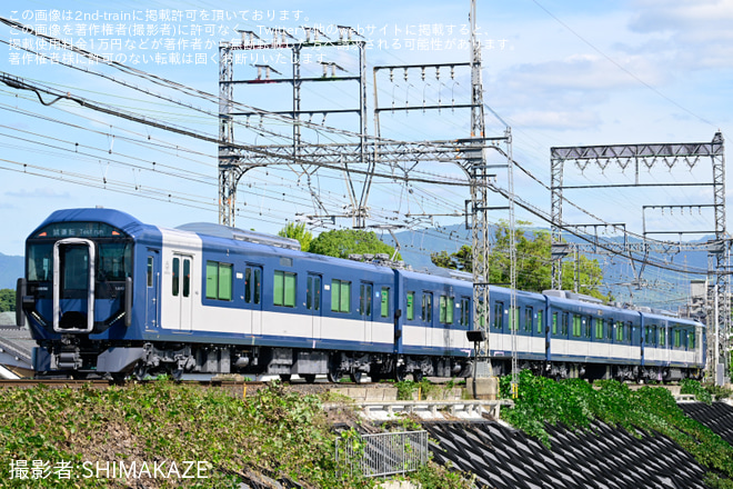 松塚～大和高田間で撮影された【近鉄】1A系1A01が日中試運転