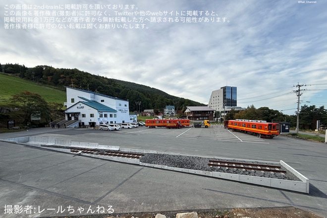 【東武】8000系8577F蔵王ロープウェイへ到着