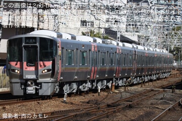 【JR西】227系R30+L40+L41編成近畿車輛出場