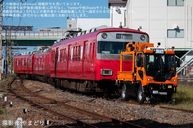 【名鉄】6800系6805F+6807Fが大江から廃車回送と搬出作業