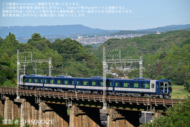 三本松～室生口大野間で撮影された【近鉄】1A系1A01が日中試運転