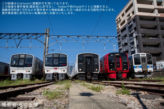 南福岡車両区で撮影された【JR九】「南福岡車両区車両見学会(普通・快速列車編)」が開催