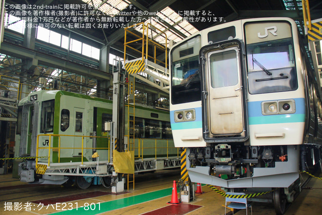長野総合車両センターで撮影された【JR東】「JR長野鉄道フェスタ」開催(2025)
