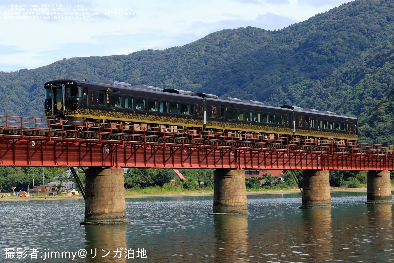 【JR西】観光列車「はなあかり」敦賀～城崎温泉間を運行の拡大写真