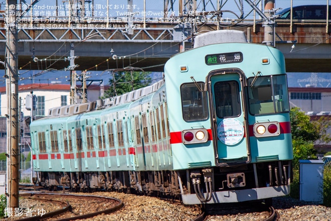 【西鉄】「西鉄5000形運行開始50周年」HMが取り付け