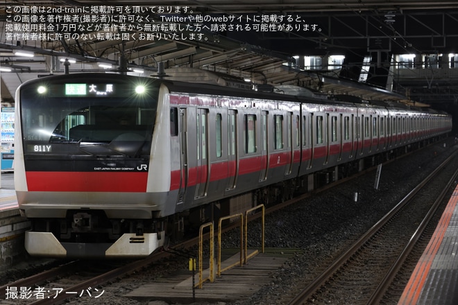 蘇我駅で撮影された【JR東】「～SOGAでナイト～夜間車両撮影会」開催