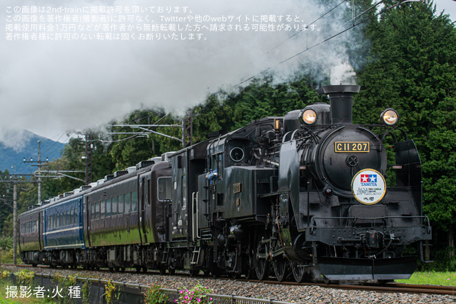 SL大樹2号/C11 207(タミヤHM)＋混色編成