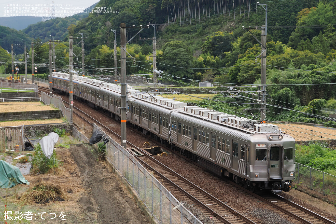 【南海】6000系6001F+6903Fを使った団臨が運行の拡大写真