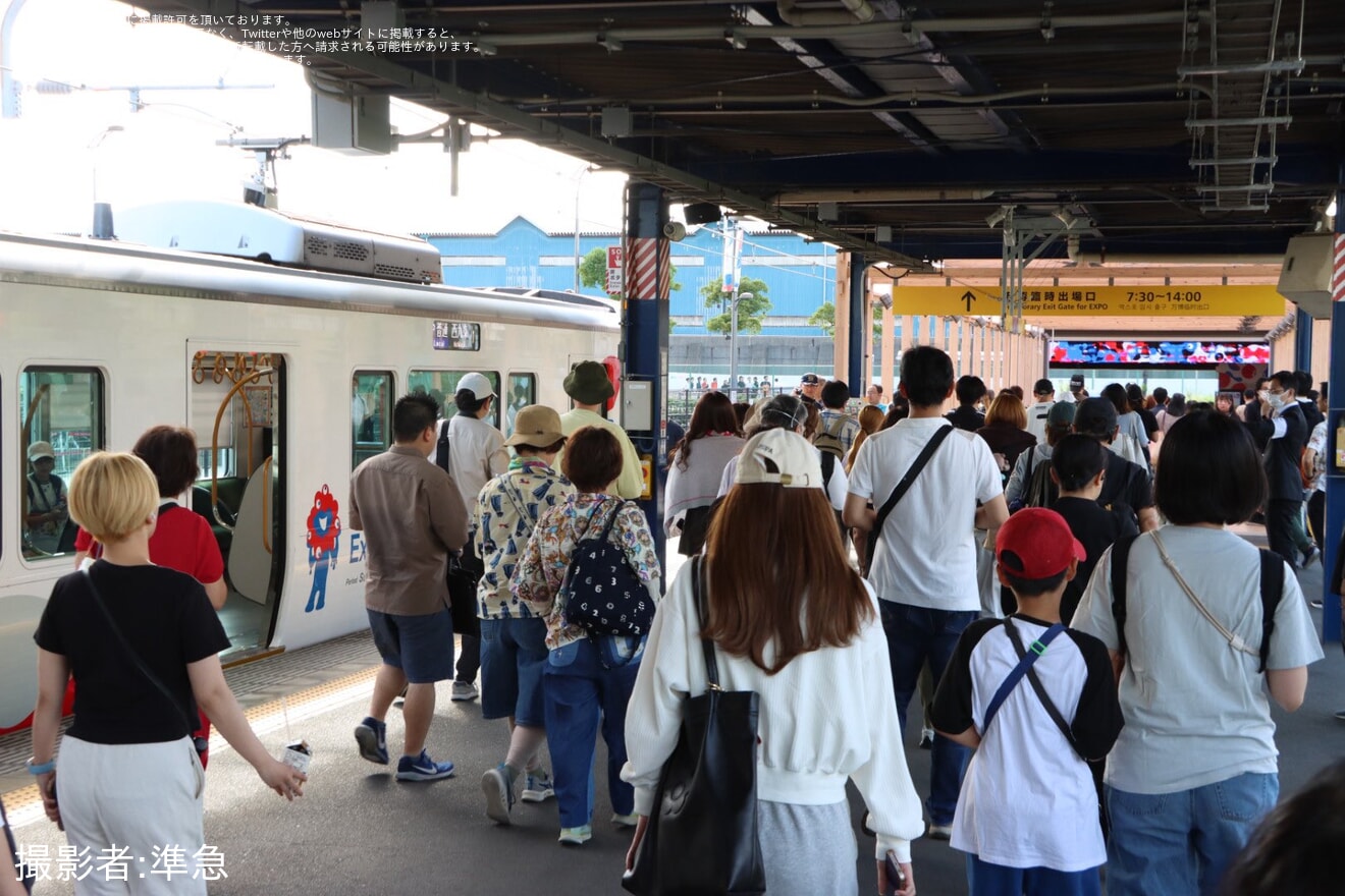 【JR西】桜島駅万博臨時出場口が営業終了の拡大写真