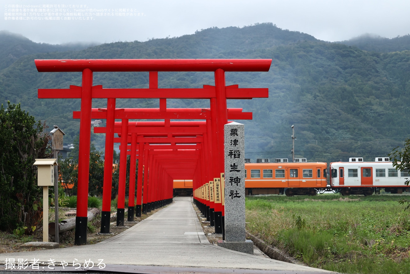 【一畑】鉄道ファンの有志主催にて一畑電鉄2100系登場30周年を記念した貸切列車の拡大写真