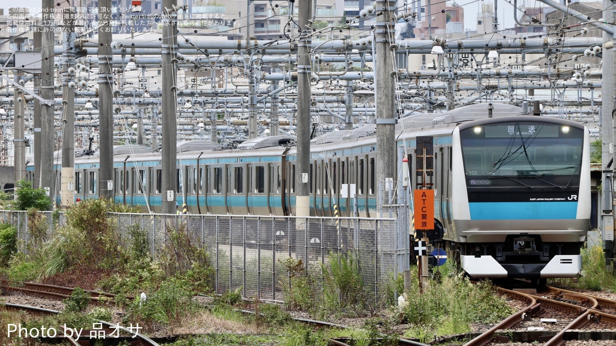 JR東】E233系サイ102編成東京総合車両センター出場回送(202510) |2nd