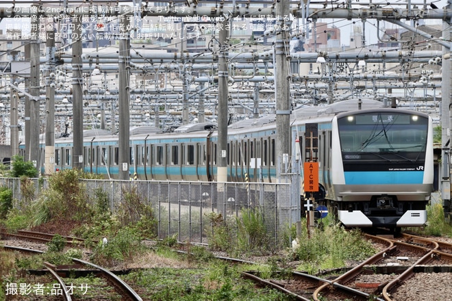 【JR東】E233系サイ102編成東京総合車両センター出場回送(202510)