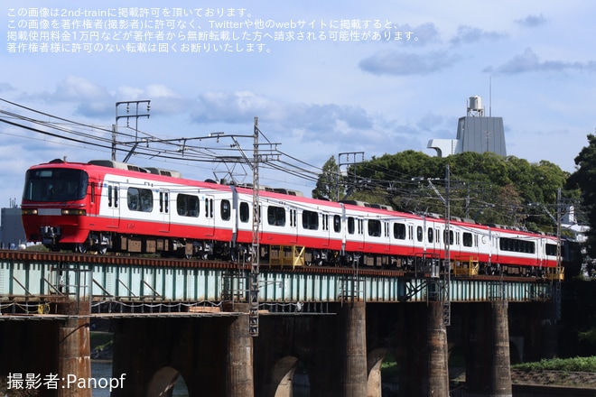 【名鉄】1000系1016F舞木検査場出場試運転 