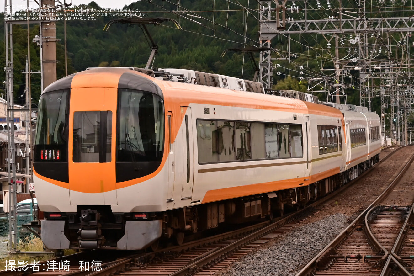 【近鉄】21000系UB01五位堂検修車庫出場試運転(202510)の拡大写真