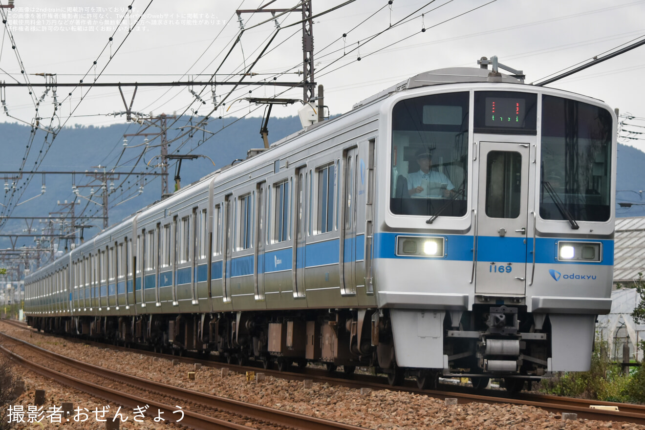 【小田急】1000形1067F+1069F(1067×4+1069×4)がTASC試運転で小田原への拡大写真