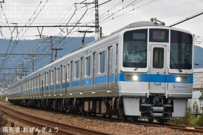 栢山～富水間で撮影された【小田急】1000形1067F+1069F(1067×4+1069×4)がTASC試運転で小田原へ